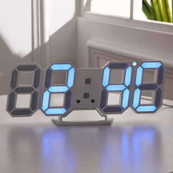 Orologio da parete 3D LED con filo
