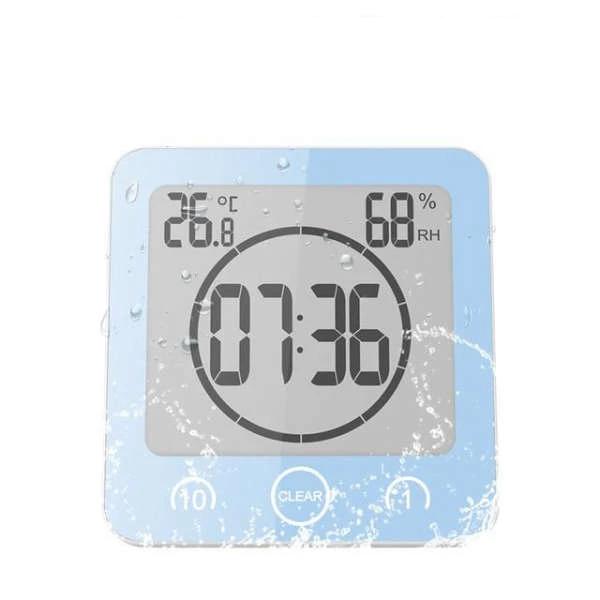 Orologio digitale impermeabile per la doccia