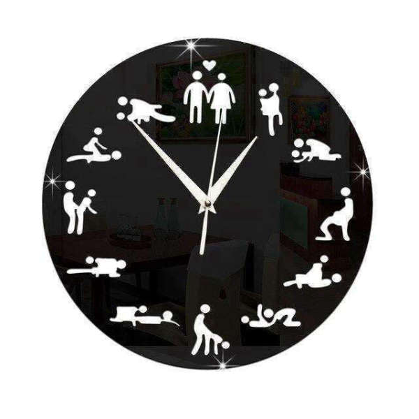 Orologio da Parete Design Kamasutra Specchio