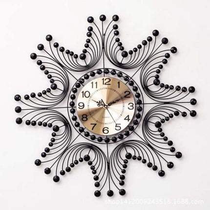 Grande Orologio da Parete Ferro Battuto