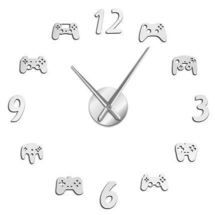 Orologio da parete adesivo per videogiocatori