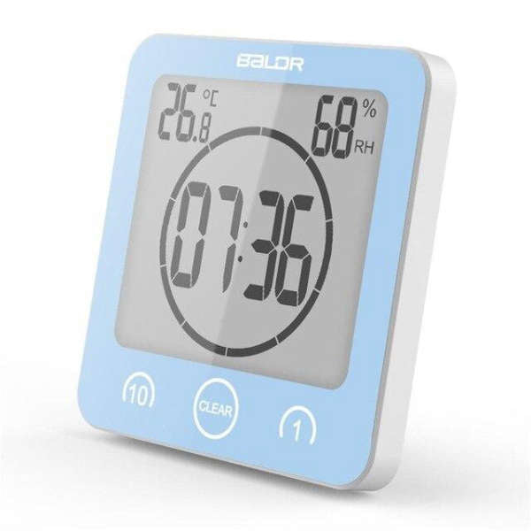 Orologio digitale con temperatura e umidità