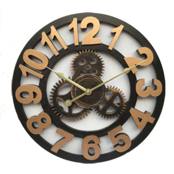 Grande Orologio da Parete Ingranaggi Vista