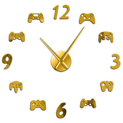 Orologio da parete adesivo per videogiocatori