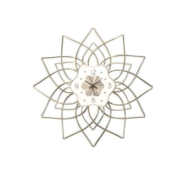 Grande Orologio da Parete Design Floreale