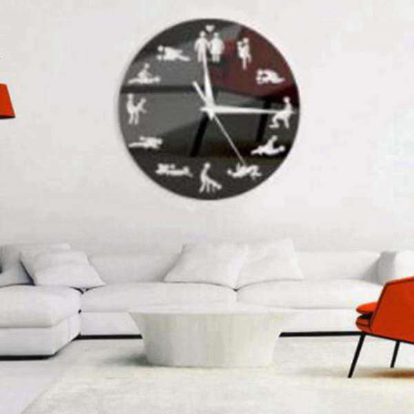 Orologio da Parete Divertente Posizioni Kamasutra