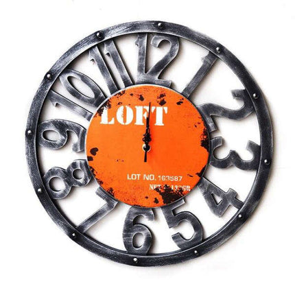 Grande Orologio da Muro Stile Loft