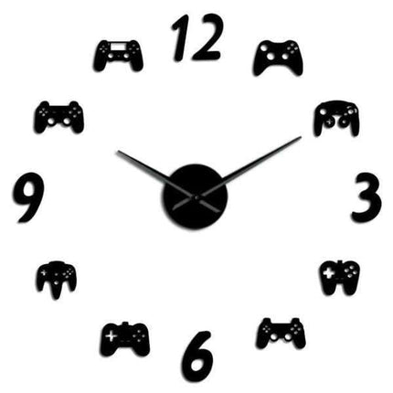 Orologio da parete adesivo per videogiocatori