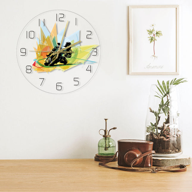 Orologio da parete a LED MotoGP