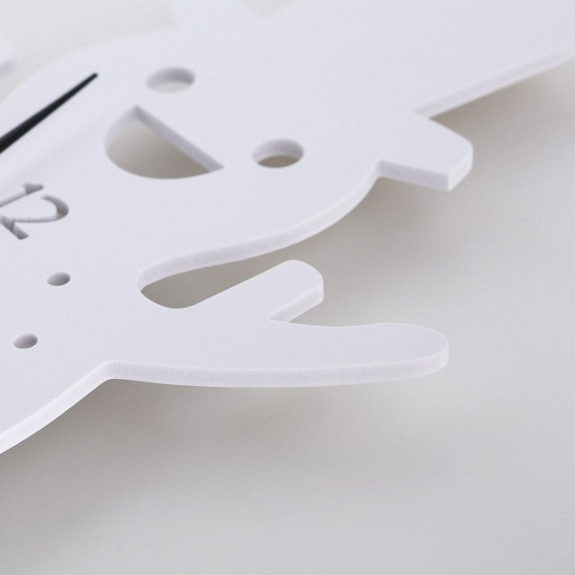 Orologio da muro a forma di pupazzo di neve