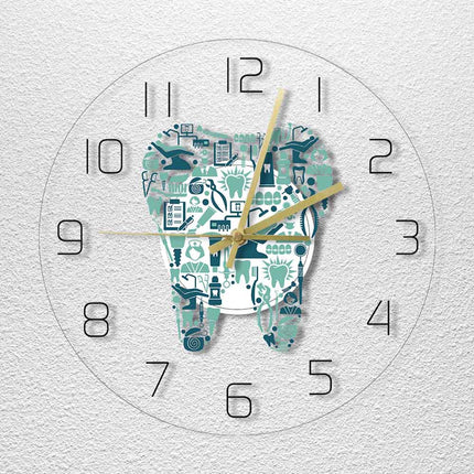 Orologio da parete a LED dentista