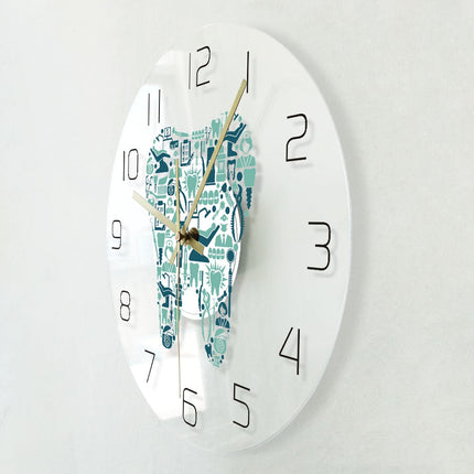 Orologio da parete a LED dentista