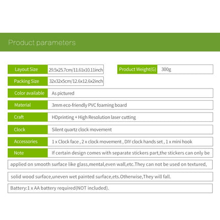 Orologio da parete cigno per cameretta