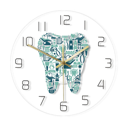 Orologio da parete a LED dentista