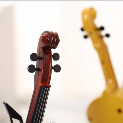 Orologio da tavolo a forma violino