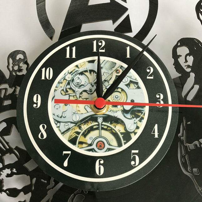 Orologio da parete vinile auto Mustang
