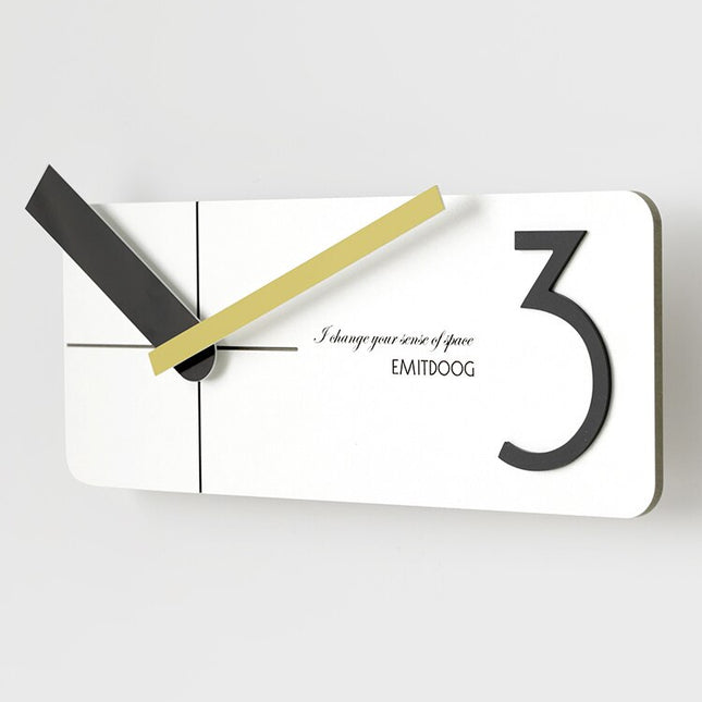 Orologio da parete rettangolare design moderno