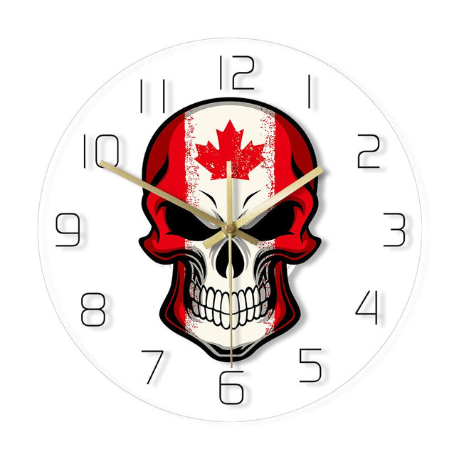 Orologio da muro LED teschio Canada