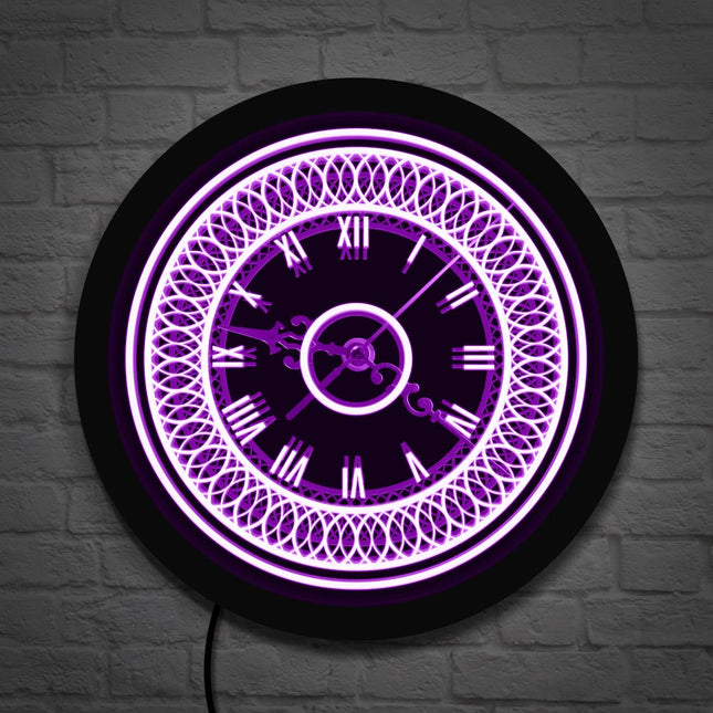 Orologio da parete LED decorativo classico
