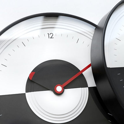 Orologio da parete design Yin e Yang