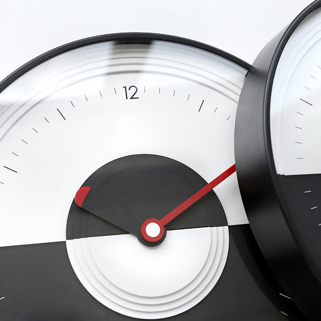 Orologio da parete design Yin e Yang