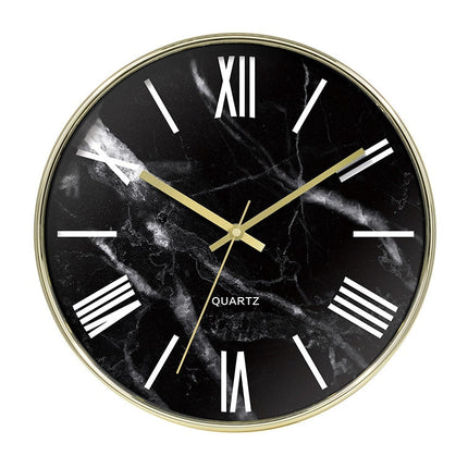 Orologio da parete moderno effetto marmo