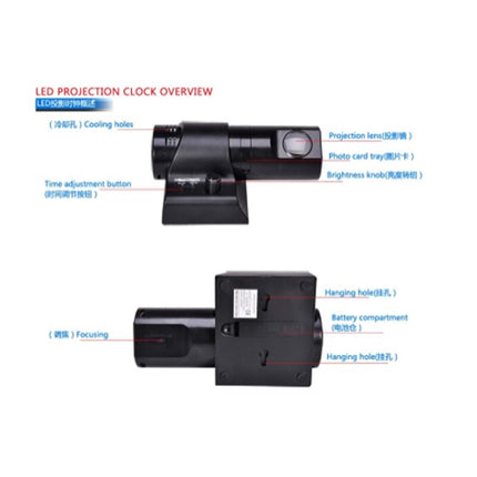 Orologio proiettore da soffitto o parete