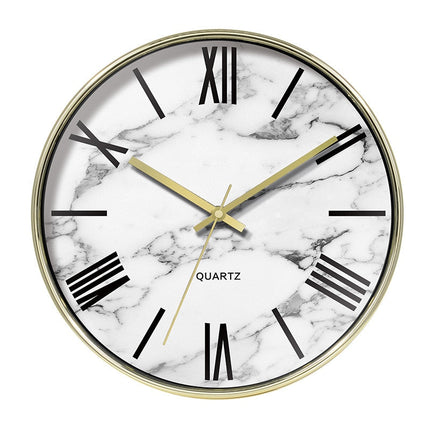 Orologio da parete moderno effetto marmo