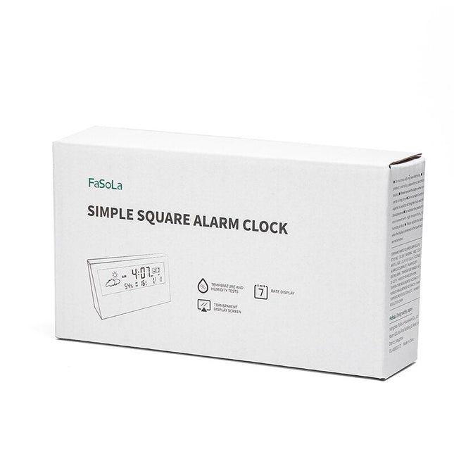 Sveglia multifunzione con meteo e umidità