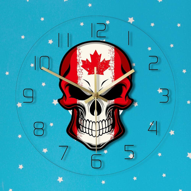 Orologio da muro LED teschio Canada