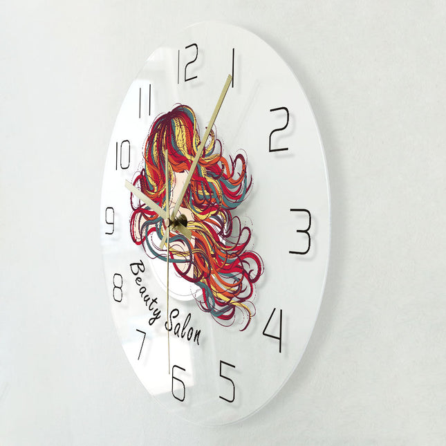 Orologio LED per salone da parrucchiere