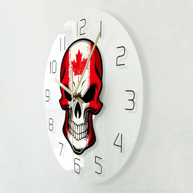 Orologio da muro LED teschio Canada