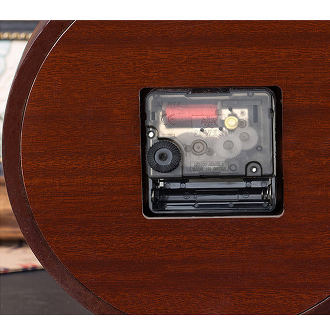 Orologio da tavolo classico in legno