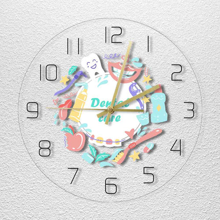 Orologio LED per studio dentistico moderno