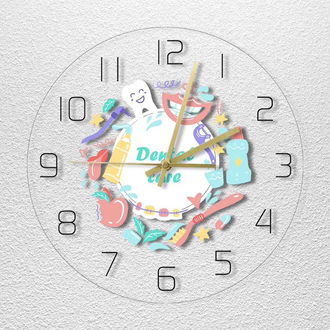 Orologio LED per studio dentistico moderno