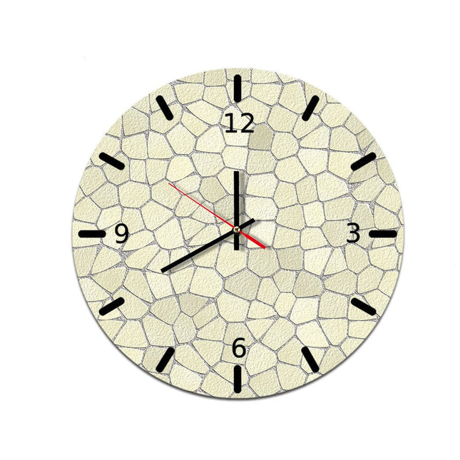 Orologio da parete industriale effetto legno