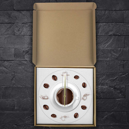 Orologio da muro LED tazza caffè