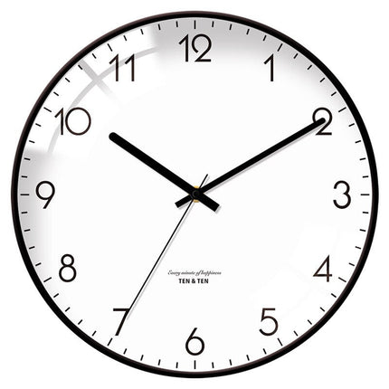 Orologio da parete nordico vetro bombato