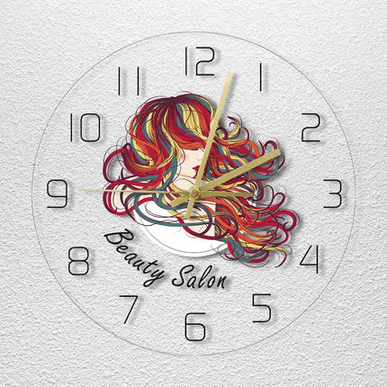 Orologio LED per salone da parrucchiere