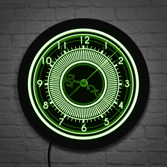 Orologio da parete rotondo retroilluminato LED