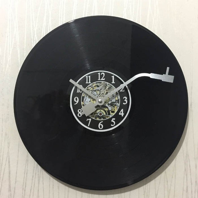 Orologio da parete design giradischi vinile