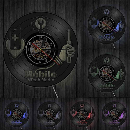 Orologio vinile riparazione smartphone e tech