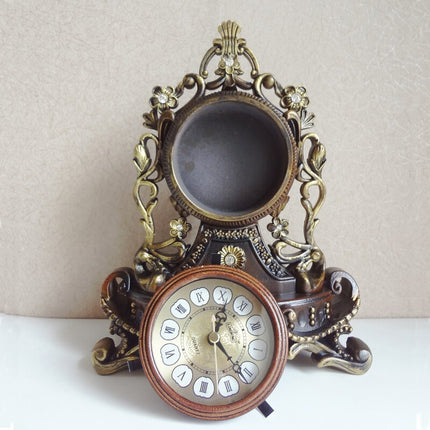 Orologio da tavolo antico finitura dorata