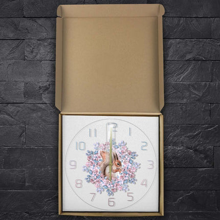 Orologio da parete a LED scoiattolo