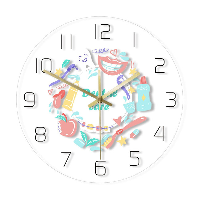 Orologio LED per studio dentistico moderno