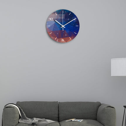 Orologio da parete rotondo tema galassia