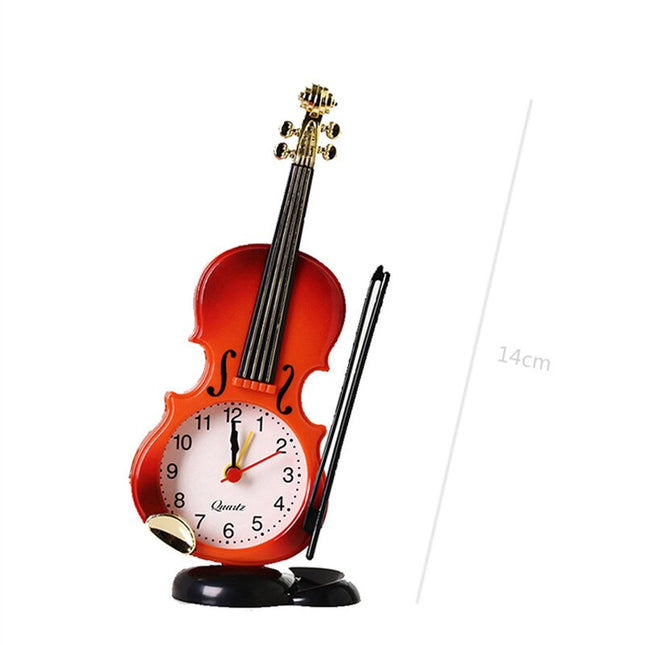 Orologio da tavolo a forma violino