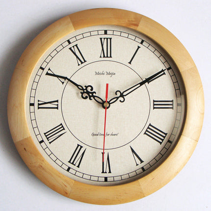 Orologio da parete legno stile vintage