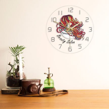 Orologio LED per salone da parrucchiere