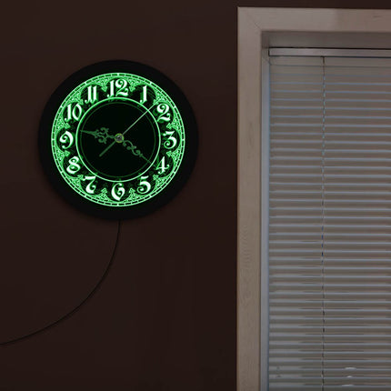 Orologio da parete LED stile arabo